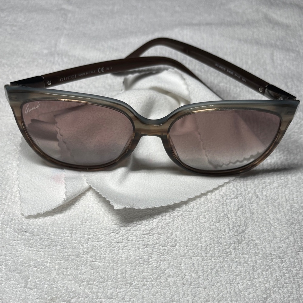 Gucci Gradient Brown Sunglasses